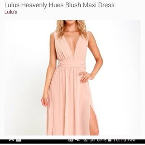 Lulu’s heavenly dress